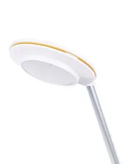 LED Desk Lamp CORVUS with Dimmer Metal White/ Silver_854195