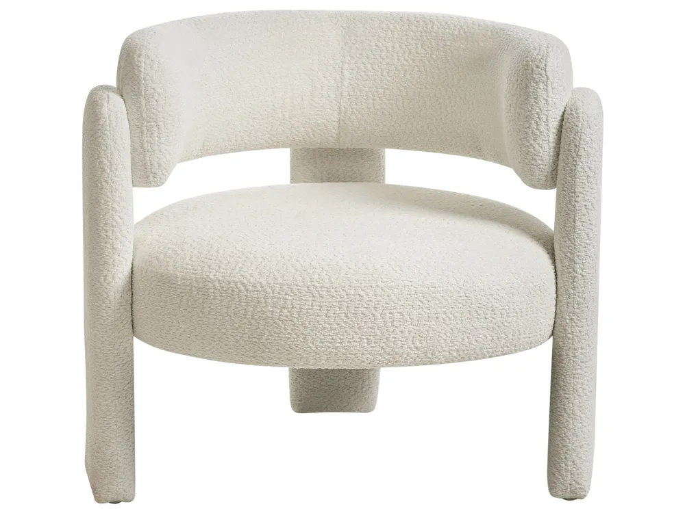 Living Room Set 4 Seater BUREA Chenille Off-White_1072813