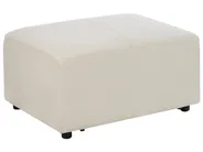 Hörnsoffa 4-sits KOHLO med fotpall Ljusbeige Högervänd_945045