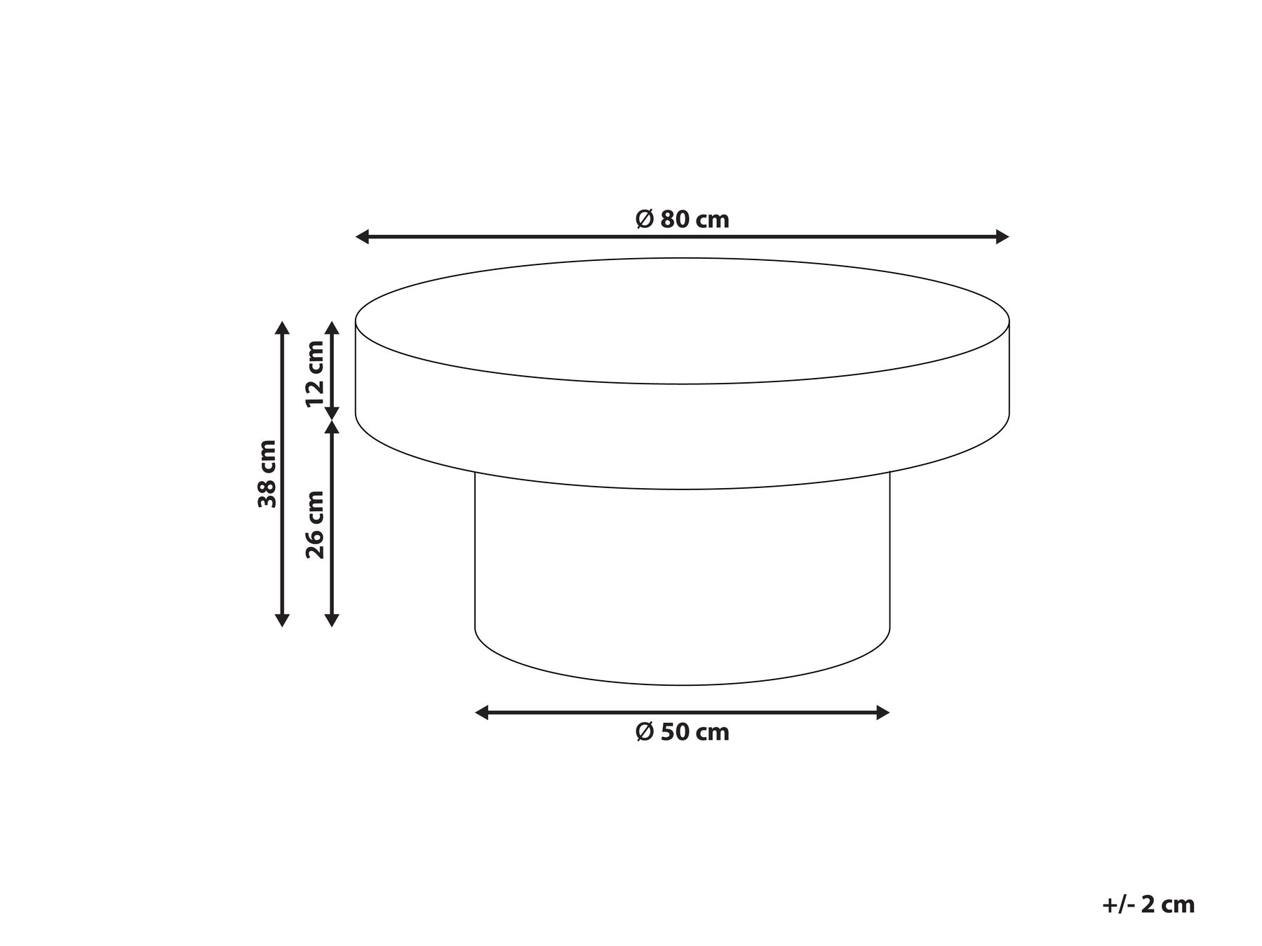 Coffee Table SEUL Dark Brown_1025146