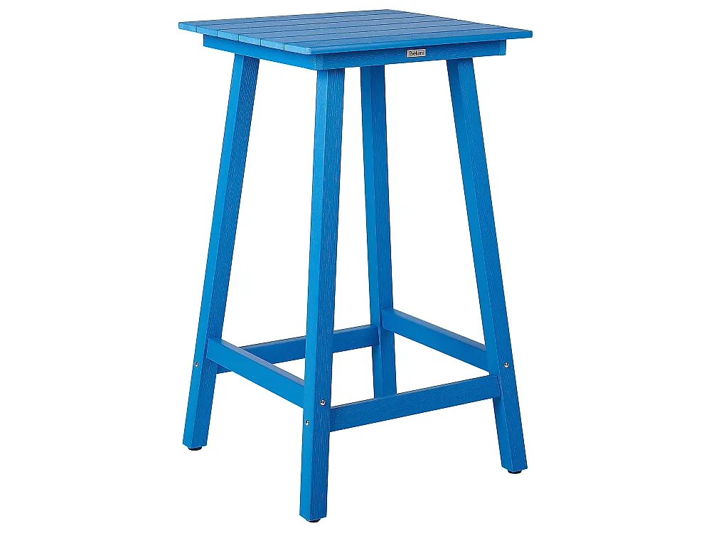 Ulkobaaripöytä ADIRONDACK 60 cm 59 cm Synteettinen materiaali Sininen_1183934