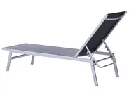 Sun Lounger NOLI Reclining Metal Black_752469