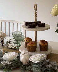 Tårtfat TARUM Sten Vit marmor_921495