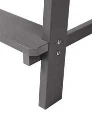 Trädgårdsbarstol ADIRONDACK Syntetiskt material Mörkgrå_938422