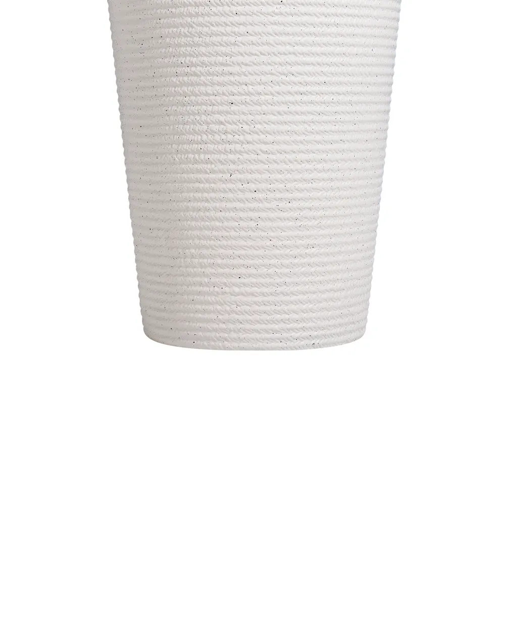 Set of 2 Plant Pots MEUM 35 cm White_1133027