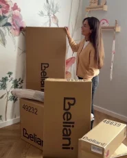 Dubbelsidigt staffli YAMBA Ljusbrun_1175313