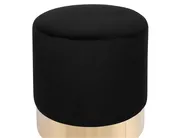 Sittpuff SOPHIA Sammet Svart_719684