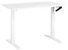Manuellt höj- och sänkbart skrivbord DESTINES 120 cm x 72 cm Vit