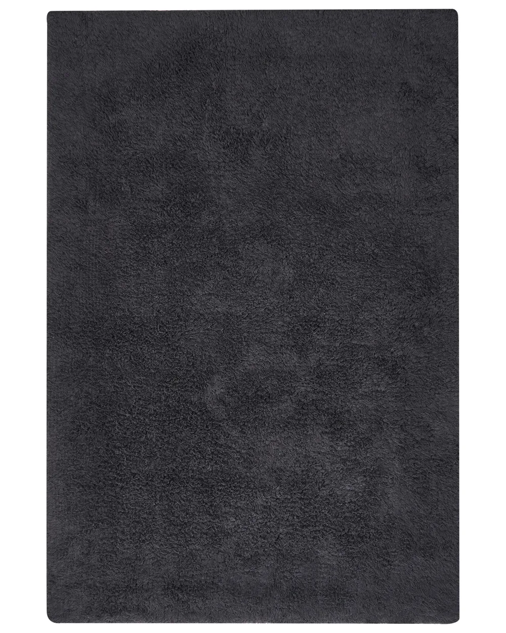 Bath Mat GOELA Black 60 x 90 cm Cotton