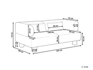 Sofa 2 Seater MOVIK Boucle Off-White_1046881
