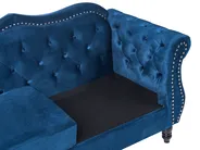 Sofa 2 Seater SKIEN Velvet Navy Blue_743245