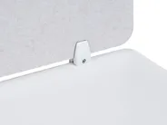Skiljevägg för skrivbord SPLIT 120 x 50 cm Off-White_1015191