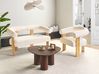 Living Room Set ILBRO Boucle Off-White/ Light Brown