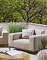 Nojatuolisetti 2 kpl ROVIGO Kangas Beige