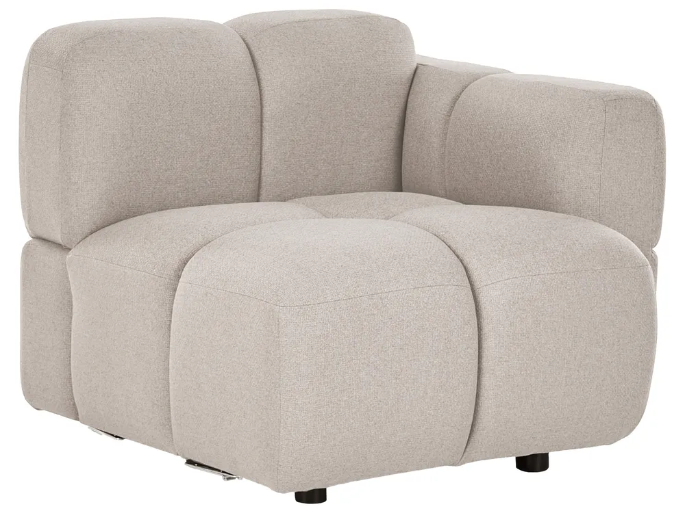 Moduulikulmasohva 4-istuttava MAKSABERG Kangas Beige Vasen_1135234