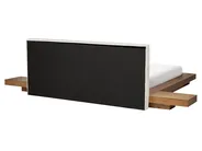 Bed Boucle ZEN 160 x 200 cm (EU King Size) Natural Ash Wood_931166