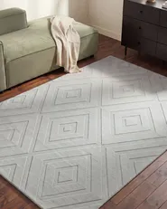 Rug BORAH Light Grey 160 x 230 cm_1107491