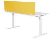 Desk Screen WALLY 160 x 40 cm Yellow_853204