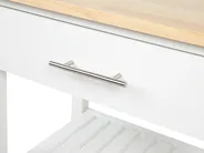 Kitchen Trolley HIUMA Wood White_725126