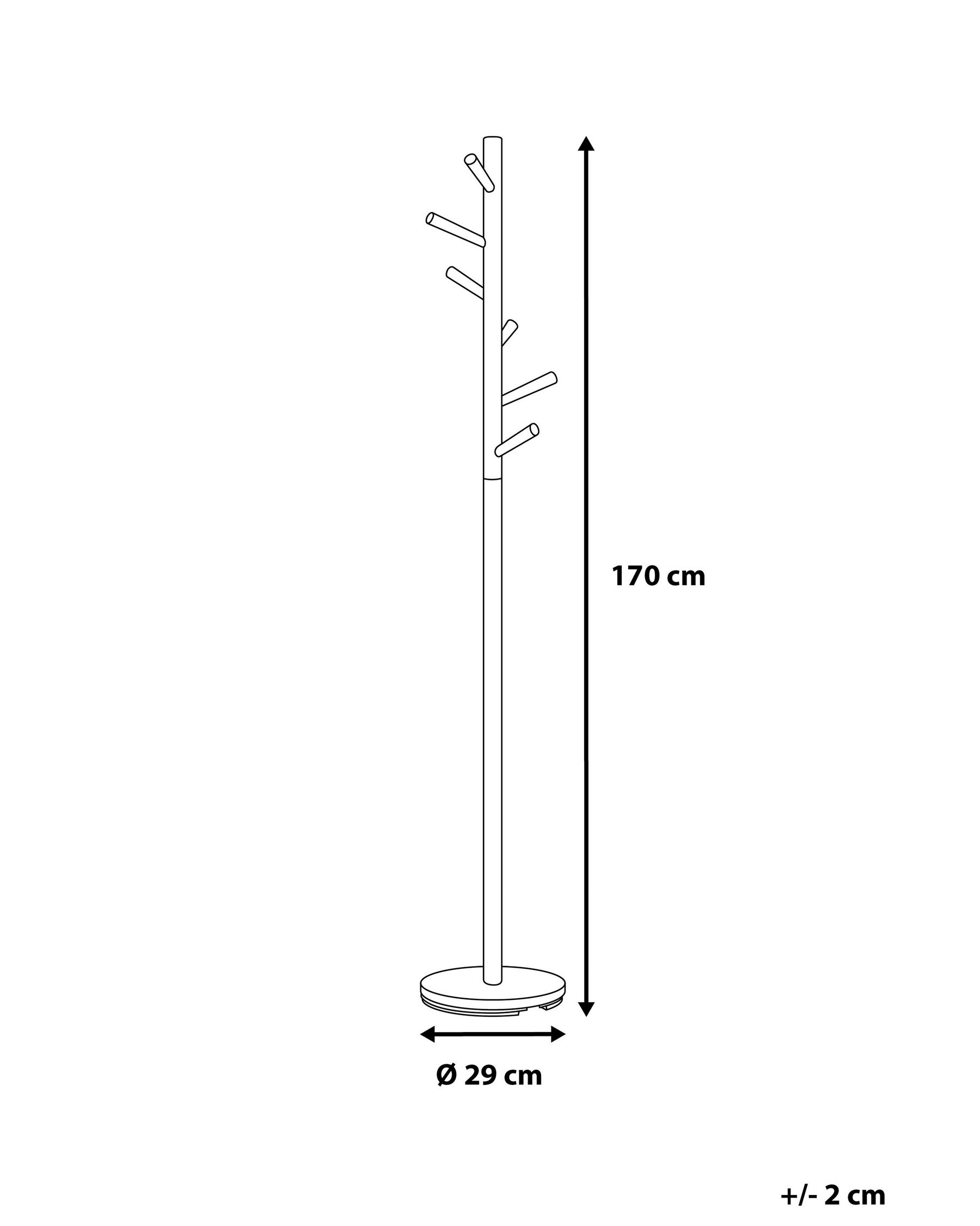 Coat Stand AUBUM Black_747653