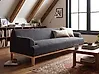Soffa 3-sits SOSJO Svart