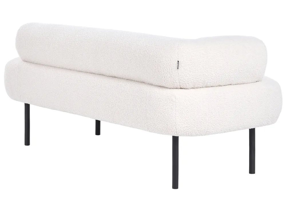 Left-Hand Chaise Longue MIRMANDE Boucle Off-White_1000978