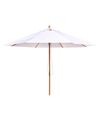 Market Parasol 270 cm TOSCANA White