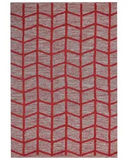 Matto SIVAS Punainen 140 x 200 cm Puuvilla_848794