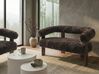 Soffa 2-sits ILBRO Fuskpäls Mörkbrun