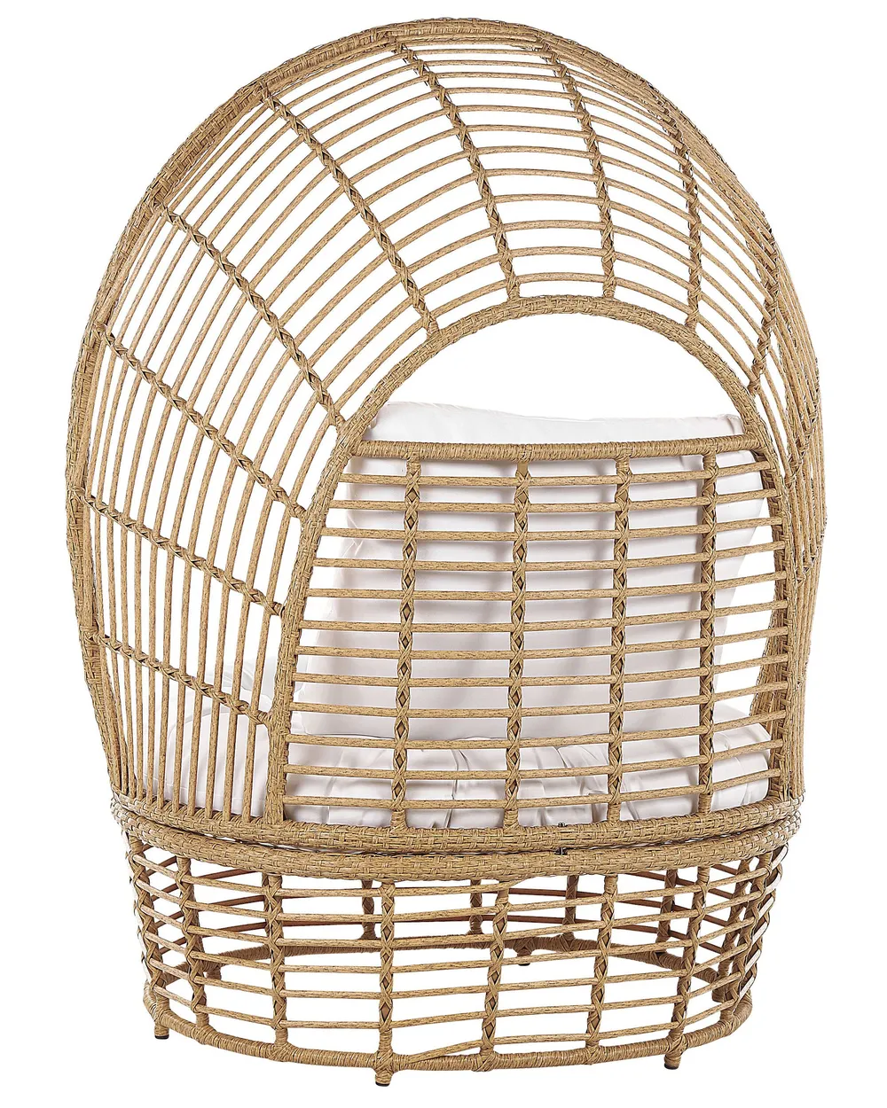 Garden Armchair LIDO Rattan Beige_803532