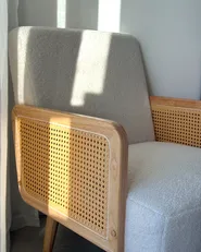 Armchair HOJBY Boucle Off-White_1020574