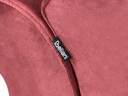 Sofa 3 Seater SKIEN Velvet Dark Red_1034317