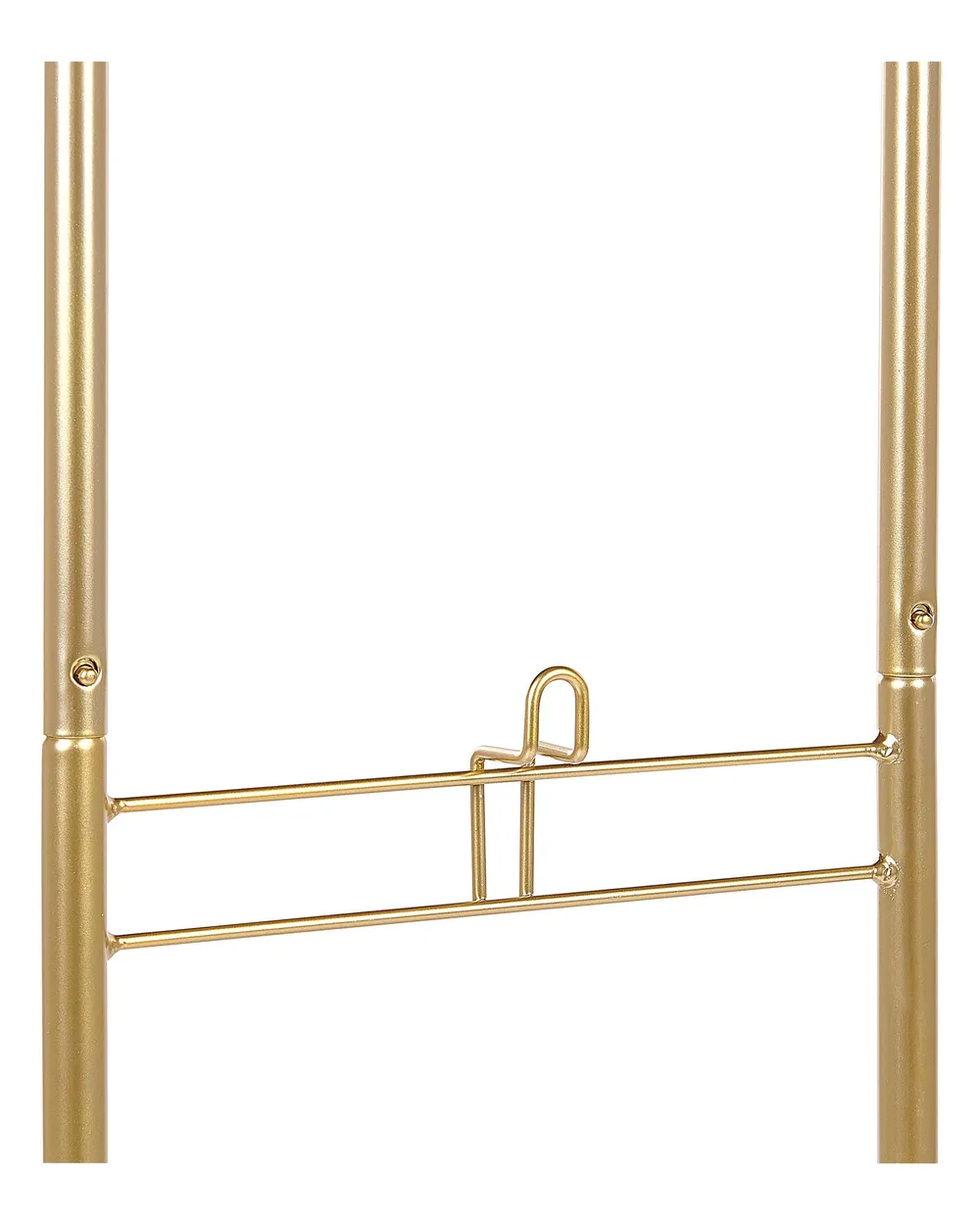Basket Stand AYAPAL with Wheels Metal Gold_841357