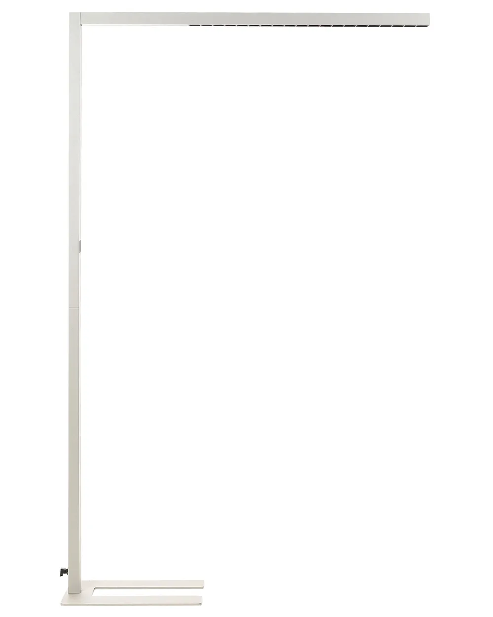 LED Floor Lamp MENSA with Motion Sensor Metal Silver