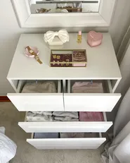 5 Drawer Chest ALBERTA White_1056433