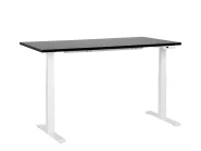 Elektriskt höj- och sänkbart skrivbord DESTINES 160 cm 72 cm Svart/ Vit_899363