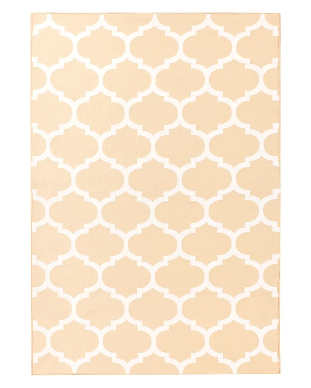 Outdoor Rug AKSU Beige 140 x 200 cm Reversible