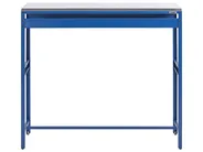 2 Piece Outdoor Kitchen Set with Sink MAENZA Blue Metal_1044872
