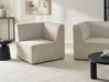 Corner Seat LEMVIG Corduroy Beige Right Hand