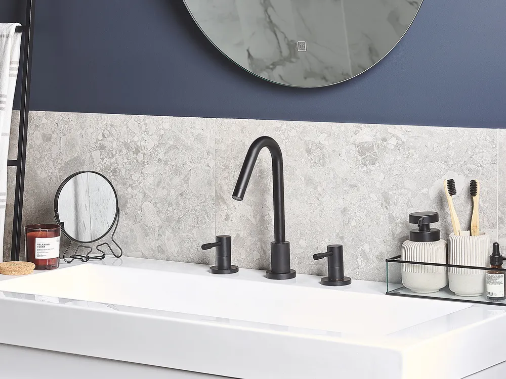 Basin Mixer Tap KALAMBO Brass Black