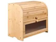 Bread Bin LEVAIN Bamboo Light Brown_1069292