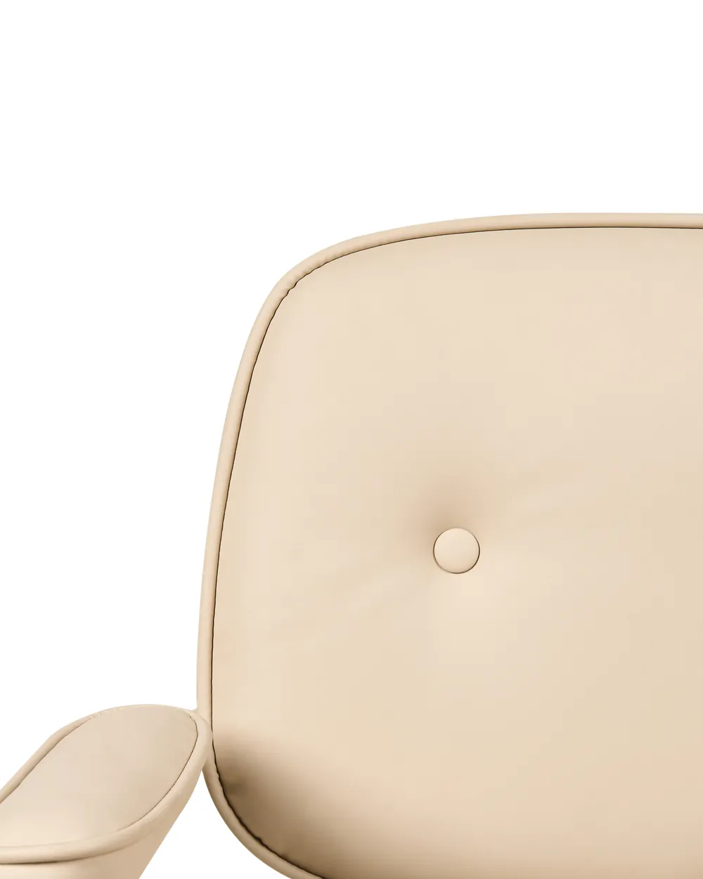 Desk Chair PARAMUS Faux Leather Beige_1007068