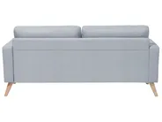 Sofa 2 Seater KALMAR Fabric Light Grey_755676