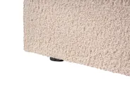 Säng med förvaring LORIENT Bouclé Beige 120 x 200 cm_1062991