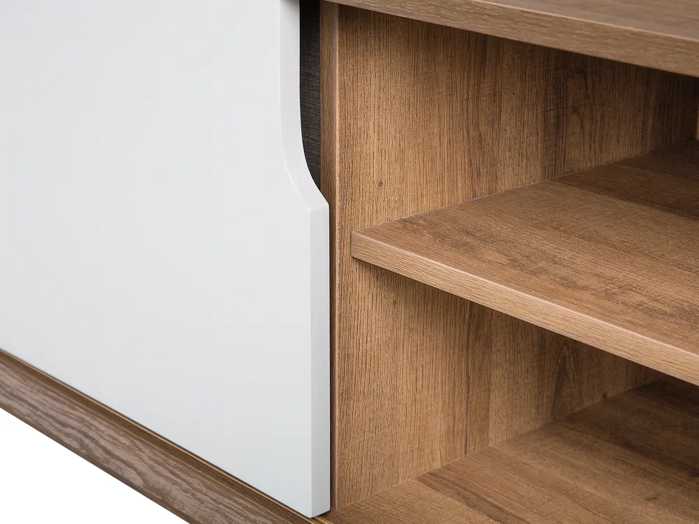 TV Stand ACTON Brown/ White_749652