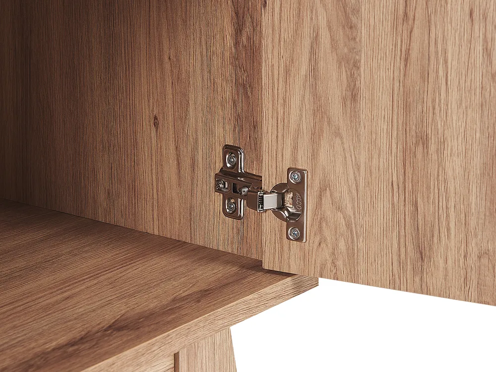 TV Stand PRESCOT Light Brown_810129