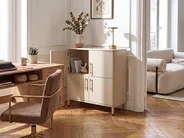Senkki 4 ovella OMBURA Metalli Beige_1082661