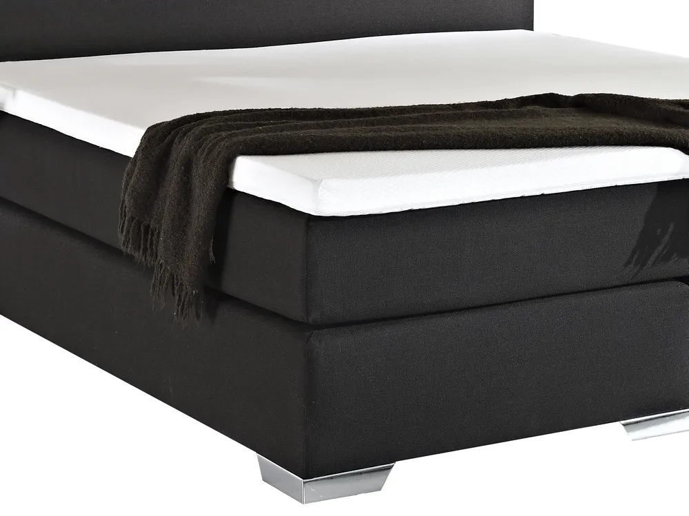 Divan Bed Fabric PRESIDENT 180 x 200 cm (EU Super King) Black_16263