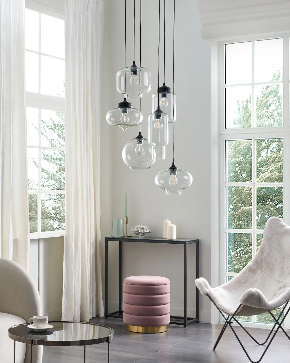 Pendant Lamp BEMBOKA Glass Transparent_868816