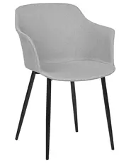 Set of 2 Dining Chairs ELIM Light Grey_883589